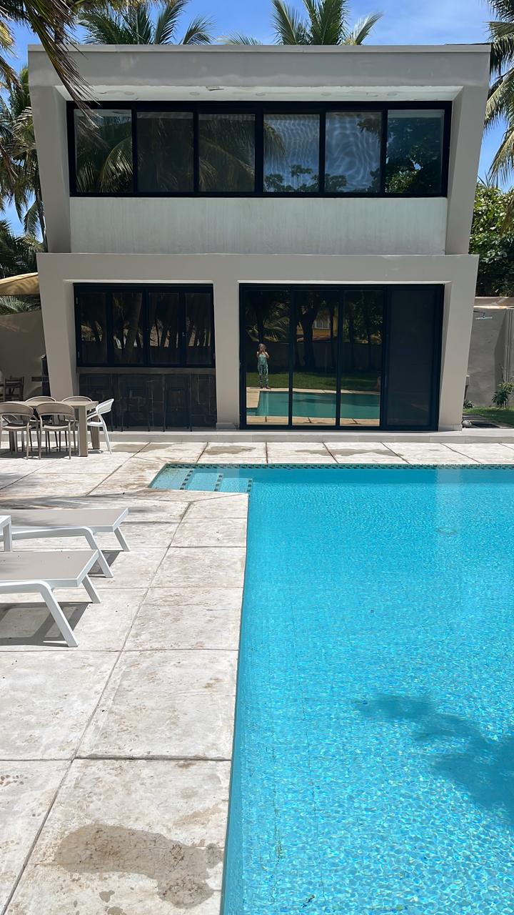 Outside View at House of Grace beachfront property